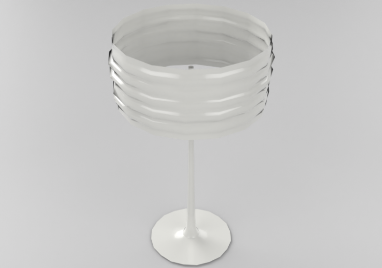 3D Table Lamp - Table Lamp 30x50cm - Natuzzi - Onda - L492...