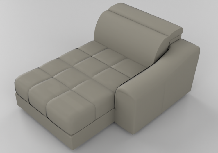 3D Sofa - Modular leather island - Natuzzi - Attesa - 2827...