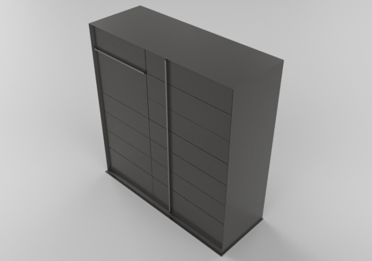 3D Schränke und Kommoden - Kommode 132x50x136cm - Natuzzi -...