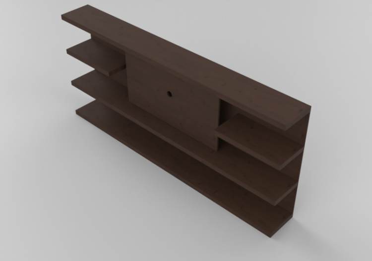 Parois équipées 3D - Système composable 320x146cm - Natuzzi...