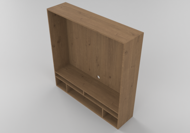 3D Schrankwände - Modulares System 124x126cm - Natuzzi -...