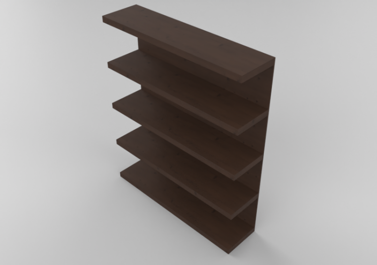 3D Wall Cabinet - Modular system 160x190cm - Natuzzi -...
