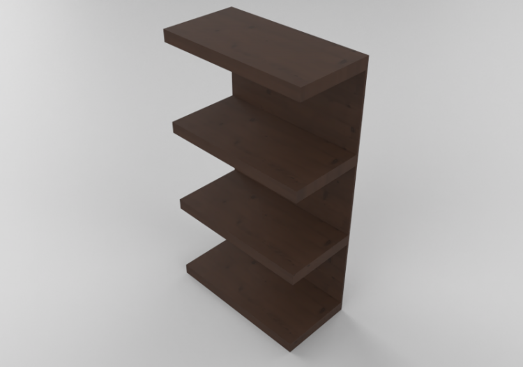 3D Wall Cabinet - Modular system 80x145cm - Natuzzi -...