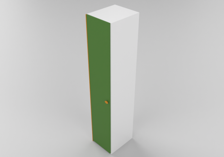 Armadi 3D - Armadio 1 anta 50x63x258cm. - ACCA software