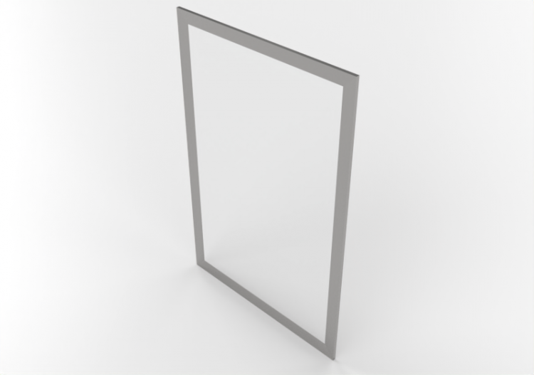 Accessoires 3D - Miroir rectangulaire 90x60cm - ACCA...