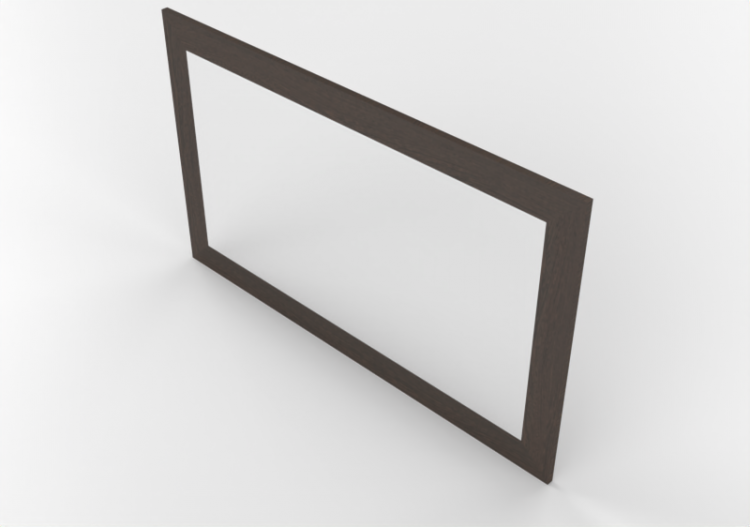 3D Zubehör - Spiegel rechteckig 104x63cm - ACCA software