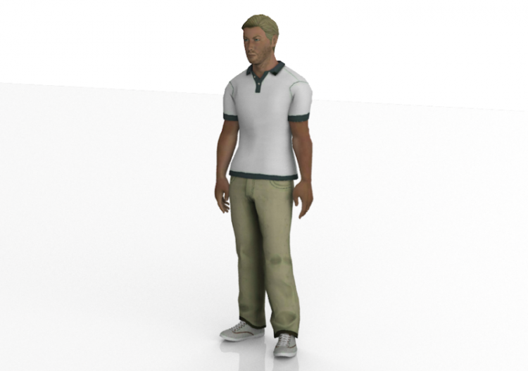 3D Menschen - Angelo - ACCA software