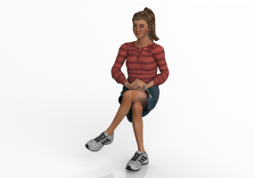Personas 3D - Paola