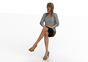 Personas 3D - Amelia