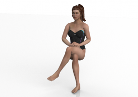Personas 3D - Federica