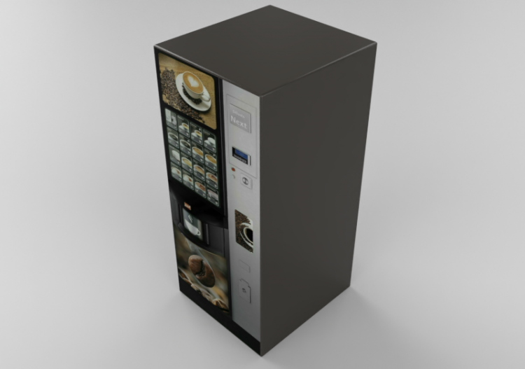 Eletrodomésticos 3D - Máquina automática de vende de...