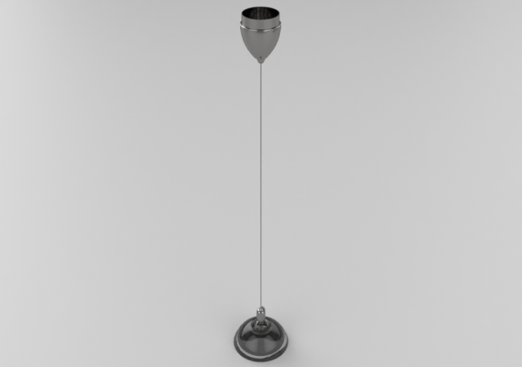 Lámpara colgante 3D - Lámpara 80cm – Lumina – Galileo Mini...