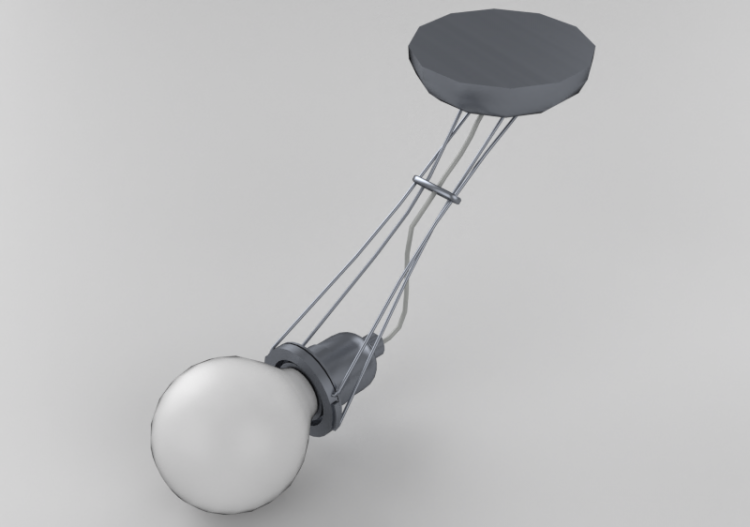 3D Ceiling Lamp - Lamp 20cm – Lumina – Matrix - ACCA...