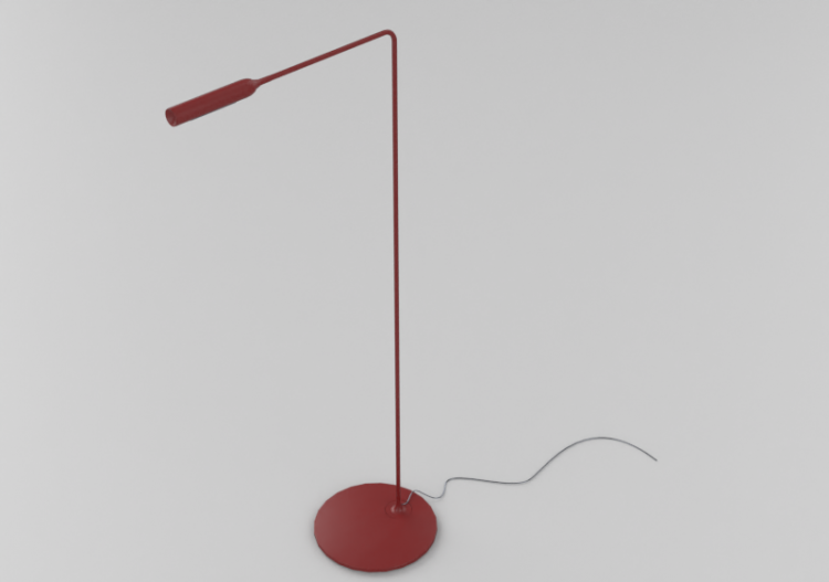 Lâmpada de assoalho 3D - Lâmpada 100cm – Lumina – Flo...