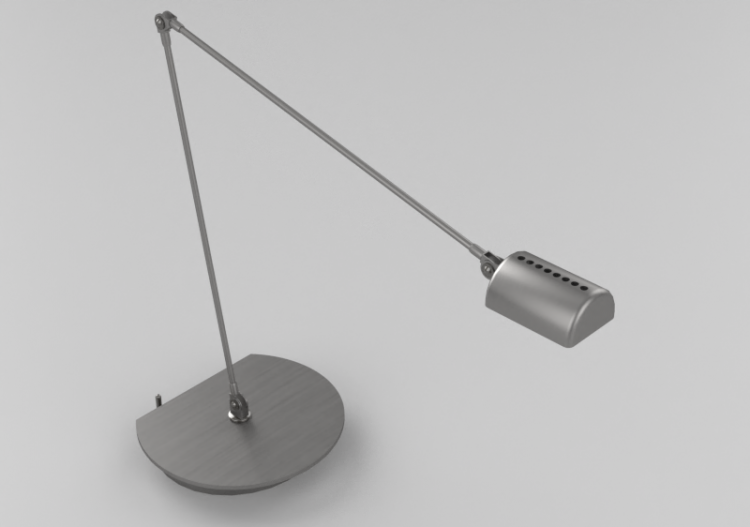 3D Table Lamp - Lamp 45cm – Lumina – Cloe - ACCA software