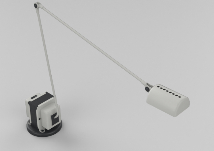 3D Table Lamp - Lamp 40cm – Lumina – Daphine - ACCA...