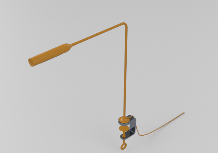 Lámparas de mesa 3D - Lámpara 60cm – Lumina – Flo Clamp -...