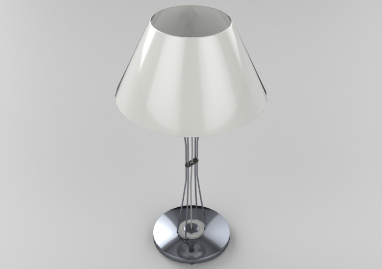 3D Table Lamp - Lamp 55cm – Lumina – Lizzi - ACCA software