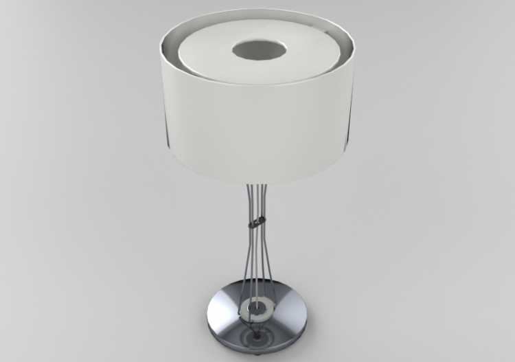 3D Table Lamp - Lamp 55cm – Lumina – Lizzi - ACCA software