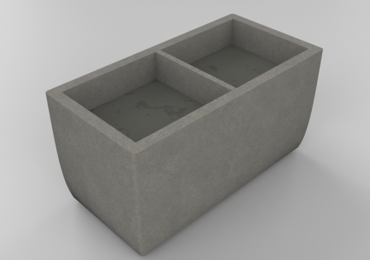Panchine e Fioriere 3D - Vaso per fiori e piante...