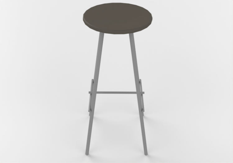 3D Chairs - Stool - ACCA software