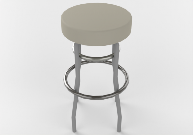 3D Stühle - Barhocker - ACCA software