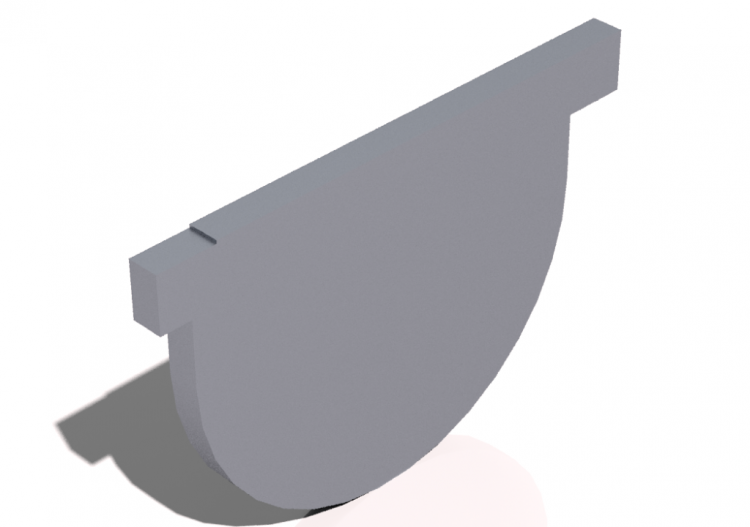 Chiusura per Grondaia [Profilo 04] 100x140mm - ACCA...
