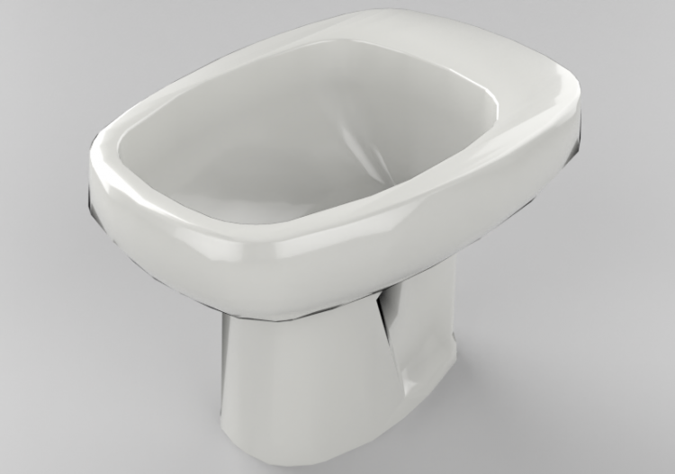3D Bidet - Bidet bodenstehend - ACCA software