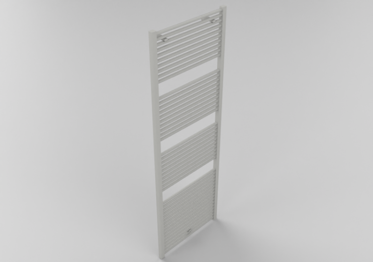 Radiator and fan coil units 3D - Heated towel rack 175x60cm...