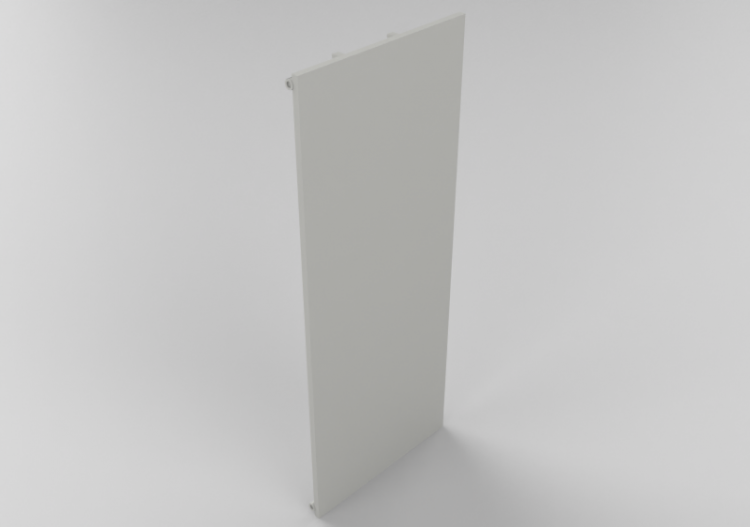 Radiator and fan coil units 3D - Heated towel rail 150x60cm...