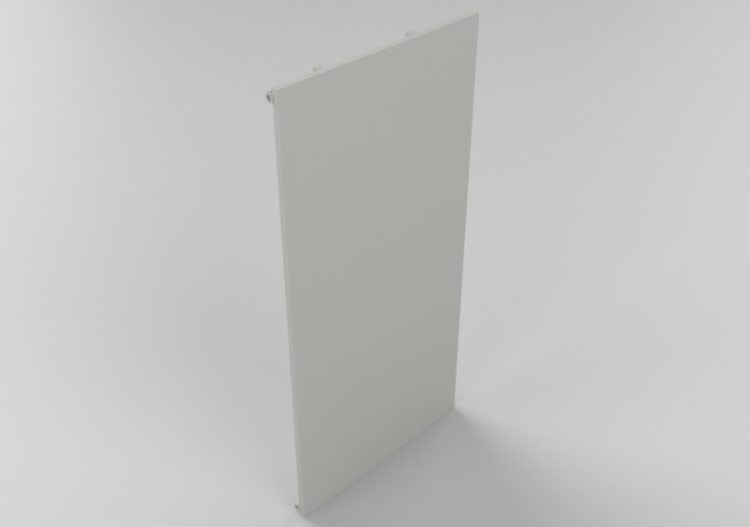 Radiator and fan coil units 3D - Heated towel rack 150x75cm...