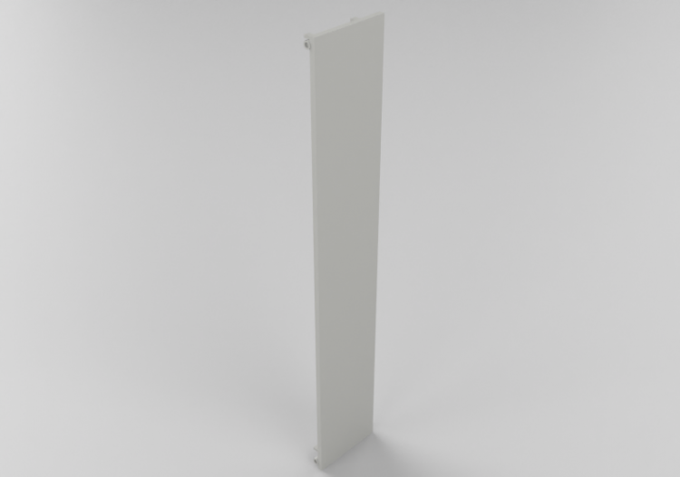 Radiator and fan coil units 3D - Heated towel rail 180x30cm...