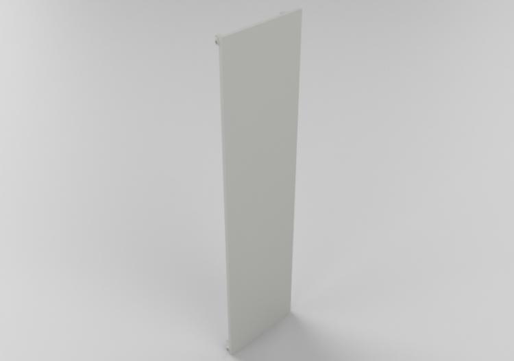 Radiator and fan coil units 3D - Heated towel rack 200x50cm...