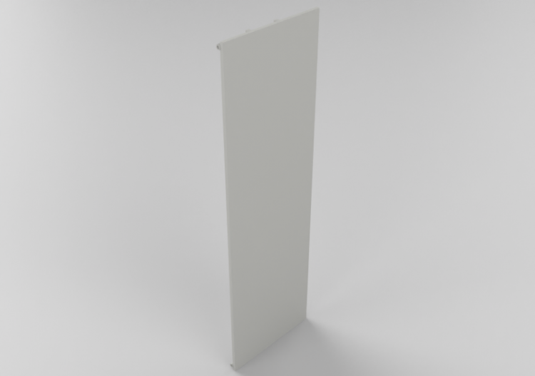 Radiator and fan coil units 3D - Heated towel rack 220x70cm...