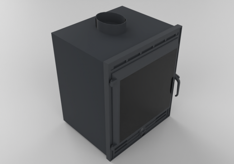 Caldera 3D - Chimeneas de leña – Solzaima – Flama 60 - ACCA...