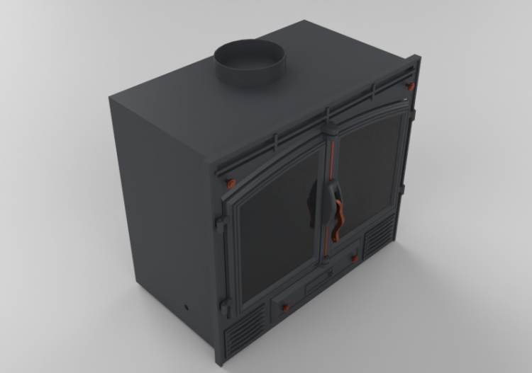 3D Boiler - Caldeira a lenha – Solzaima – Focus - ACCA...