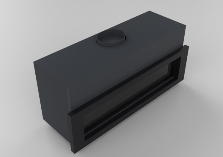3D Boiler - Caldeira a lenha – Solzaima – Trevi 1100 - ACCA...