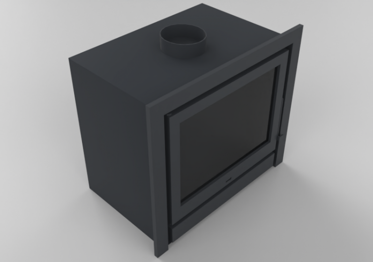 Caldera 3D - Chimeneas de leña – Solzaima – Siena - ACCA...