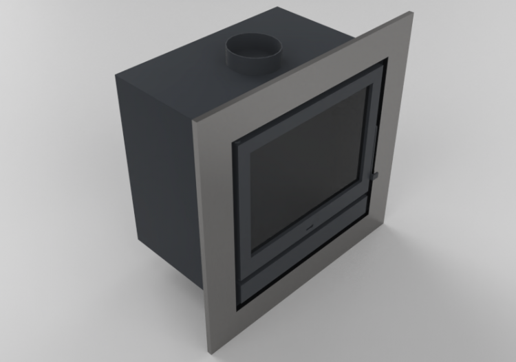Caldera 3D - Chimeneas de leña – Solzaima – Siena - ACCA...