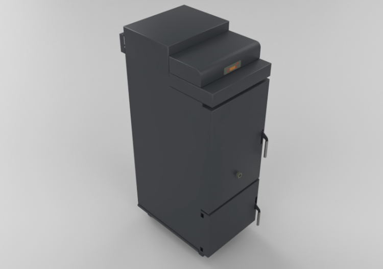 3D Boiler - Scheitholzkessel – Solzaima – SZM IW 44 KW -...