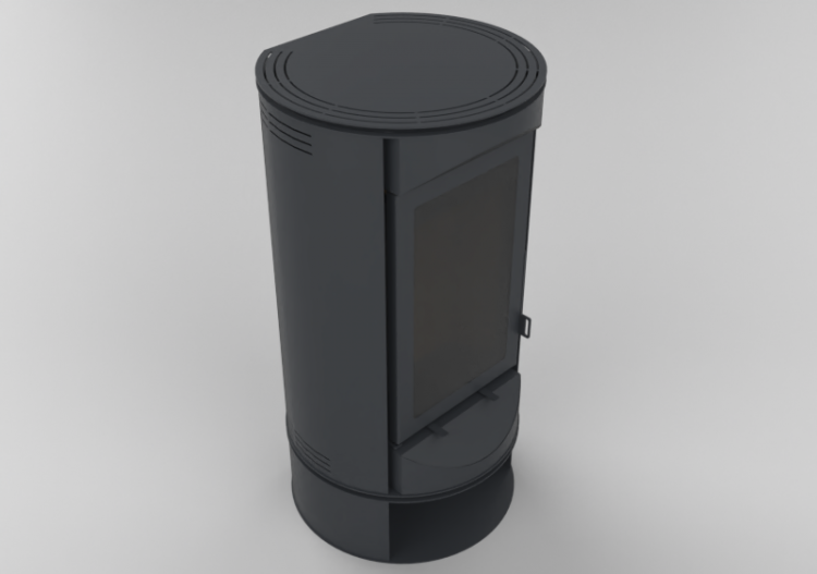 Caldera 3D - Estufa de leña – Solzaima – Tek Roll - ACCA...