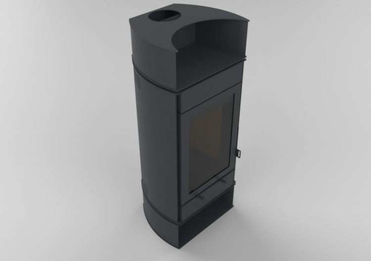 3D Boiler - Fogão a lenha – Solzaima – Tek Unit - ACCA...