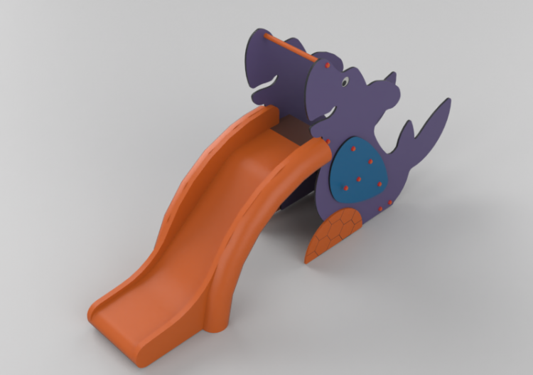 3D Playgrounds - Slide Toy 302x70cm - Holzhof – DELFY XO11...