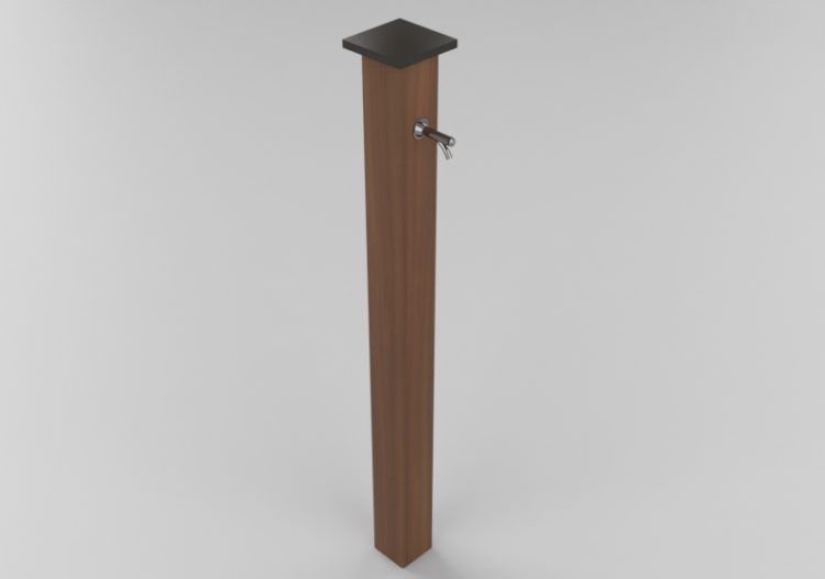 Accesorios 3D - Fuente para parque 133cm - Holzhof –...