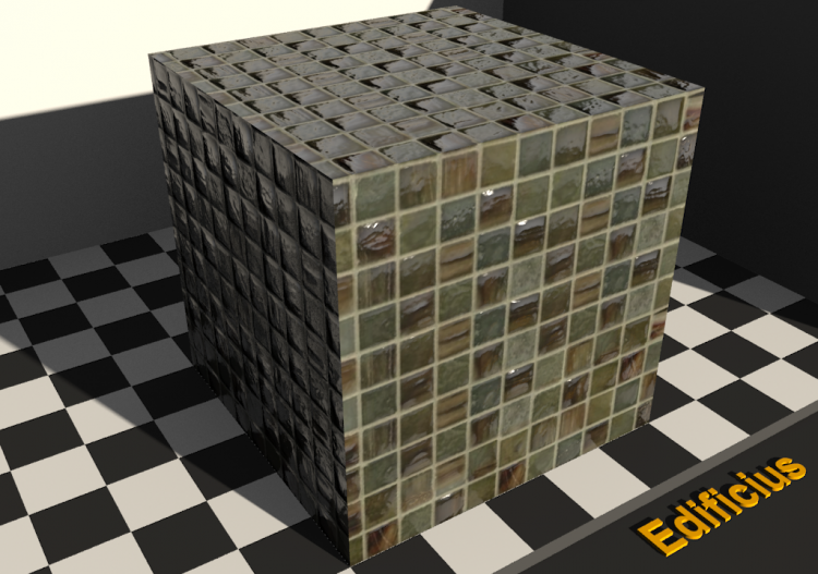 Mosaic Texture - Mosaic cladding - ACCA software