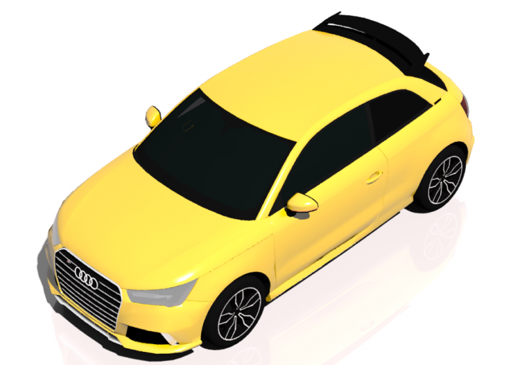 Automobili 3D - AUDI S1 - MCDesign - ACCA software