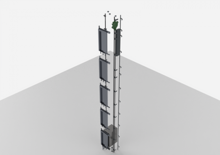 3D Aufzüge - Aufzug - KONE - EcoSpace - ACCA software