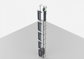 Ascensores 3D - Ascensor - KONE - MonoSpace 500