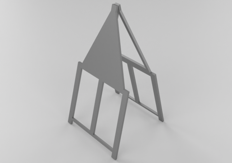 3D Signage - Folding road signs - ACCA software