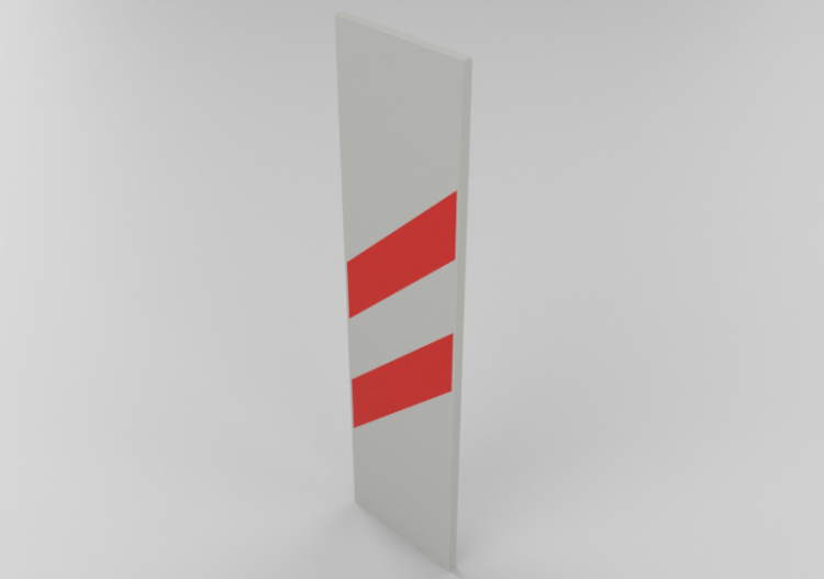 Señalización 3D - Proximidad de un paso a nivel o de un...